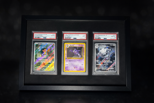 Bilderrahmen für BGS oder PSA Einzelkarten | Rahmen für TCG | 23x32 cm