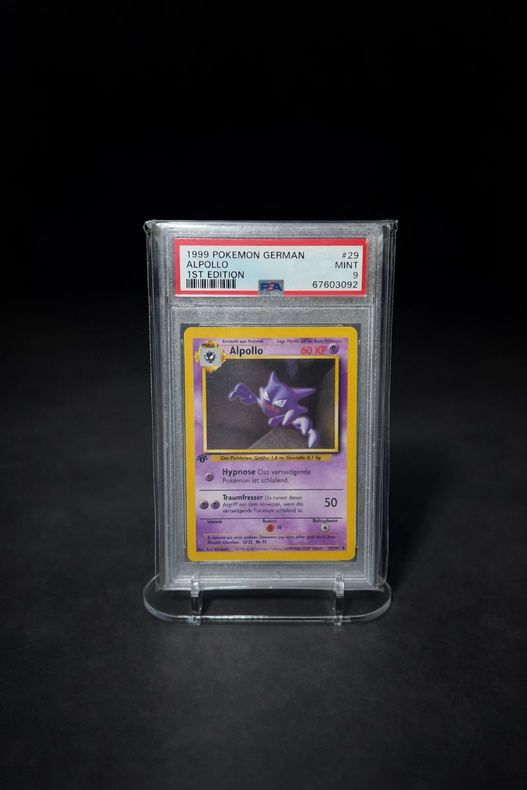 Acryl Kartenhalter für gegradete TCG Sammelkarten - Pokemon Yugioh One Piece